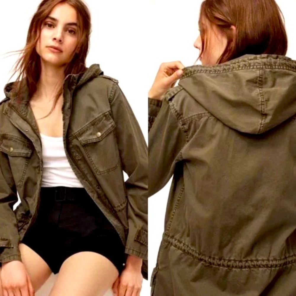 Aritzia Talulah XXS army green jacket